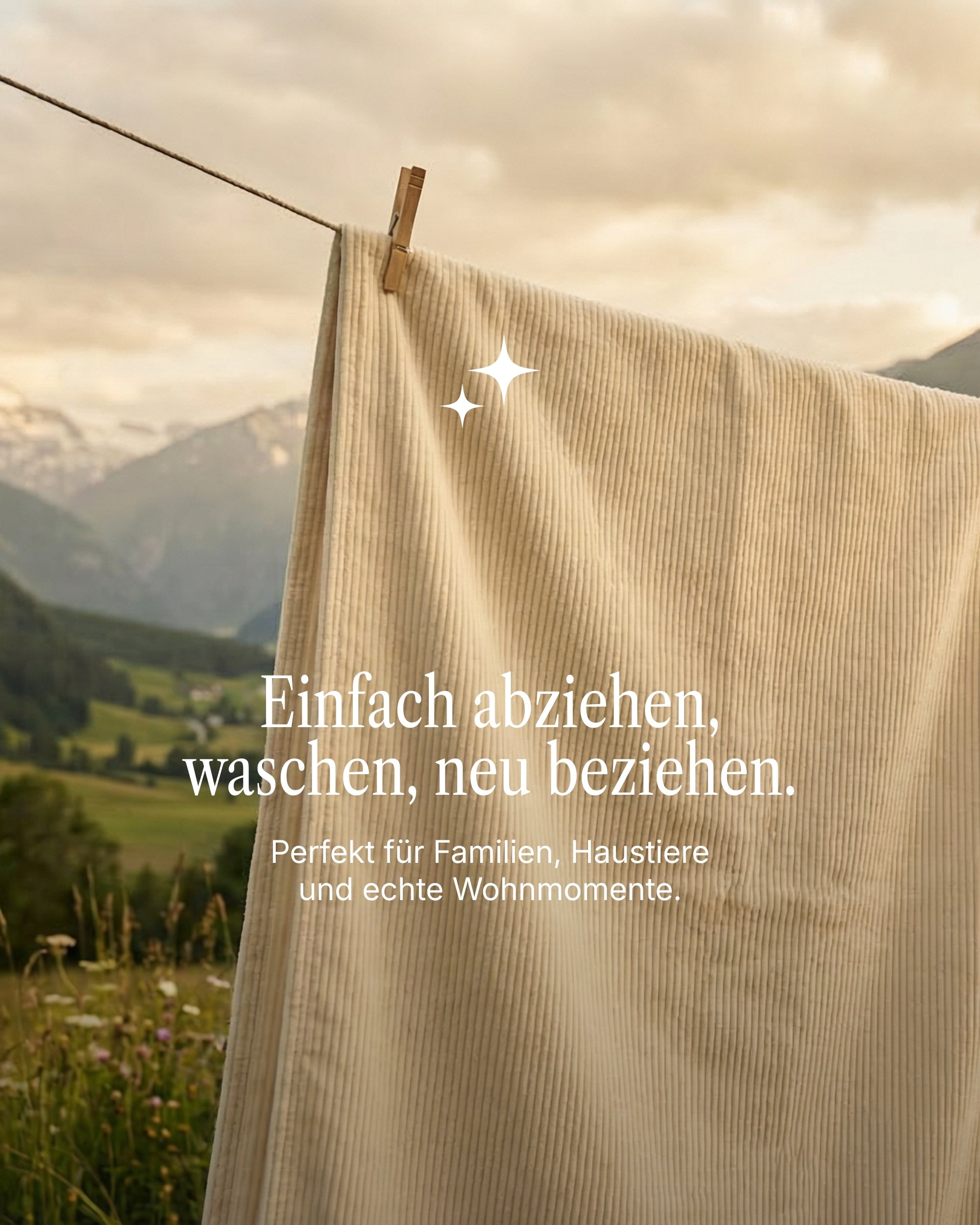 Modulares Sofa Donna U-Form mit Schlaffunktion