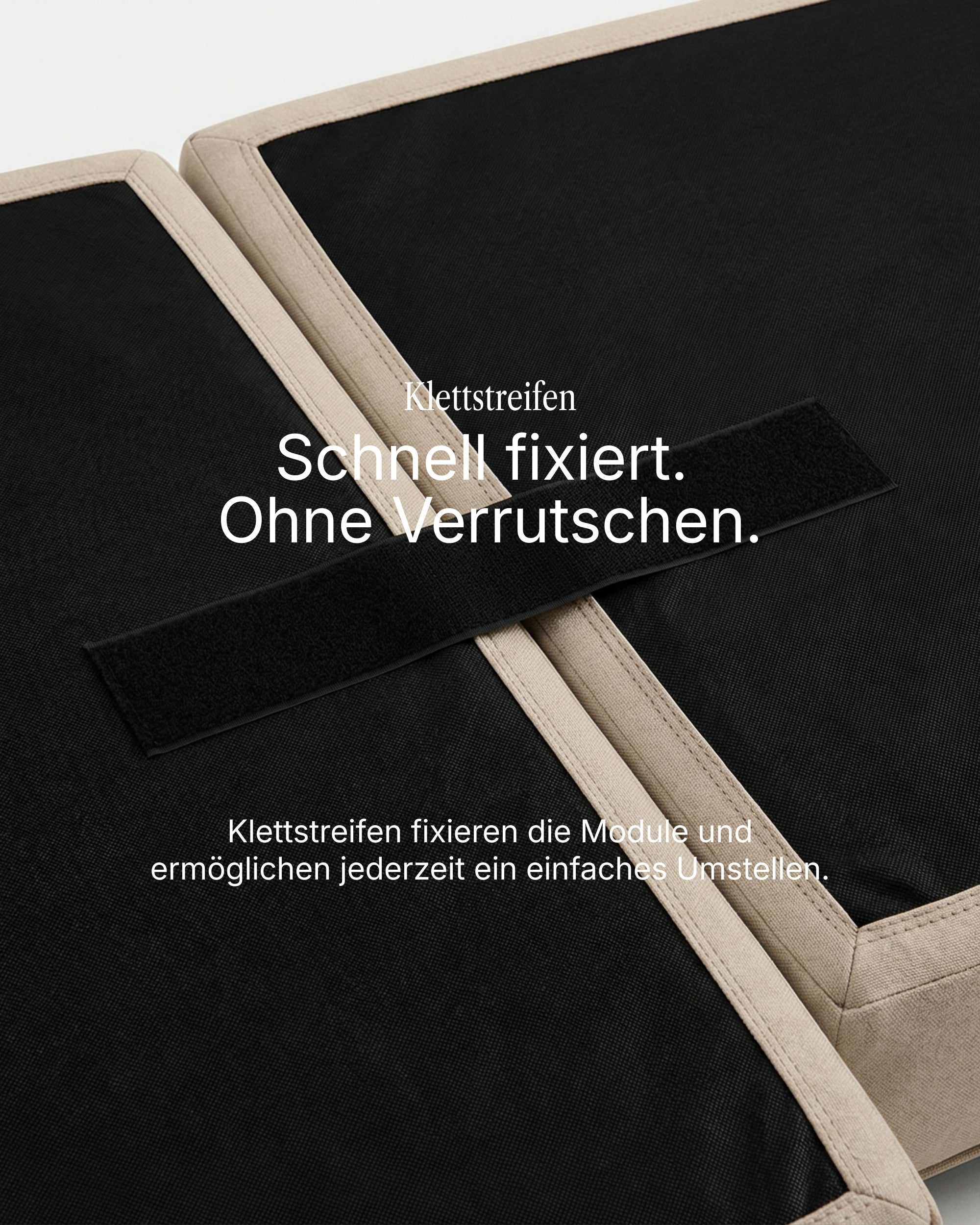 Modulares Sofa Donna U-Form mit Schlaffunktion