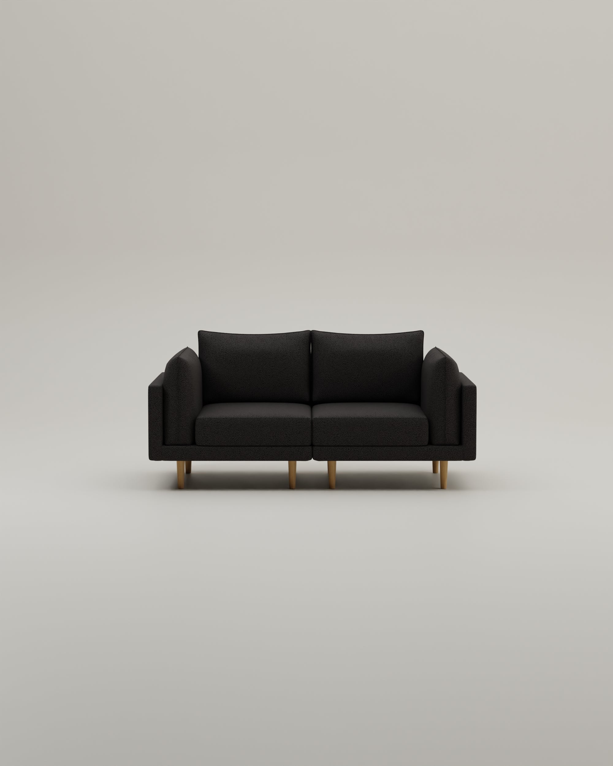 Sofá modular Donna de 2 plazas con función de cama