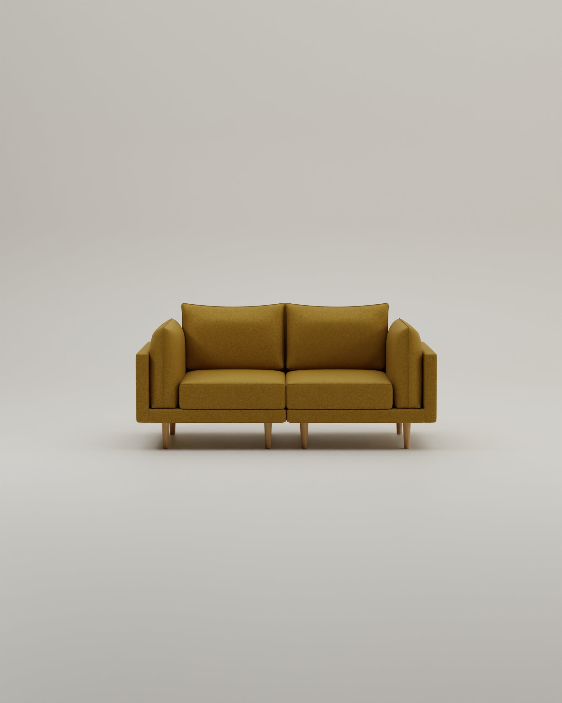 Sofá modular Donna de 2 plazas con función de cama