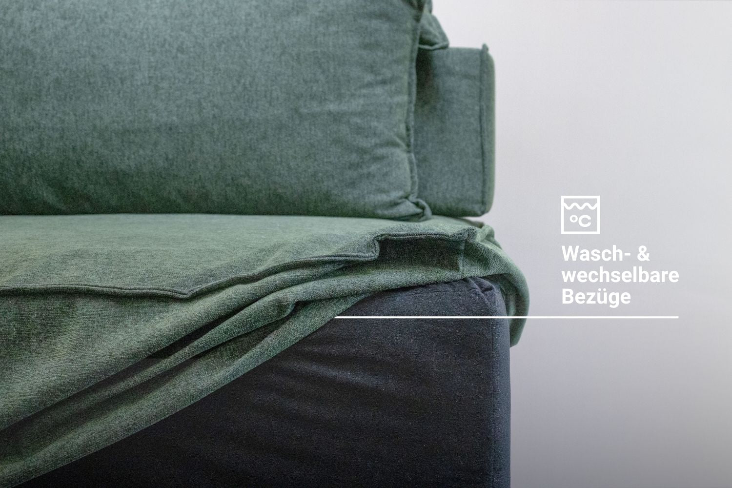 Funda de tela - Sofá modular Louis 5 plazas