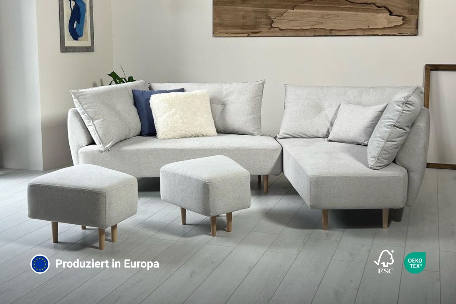 Outlet - Modulares Sofa Mike mit Schlaffunktion - Showroom Berlin