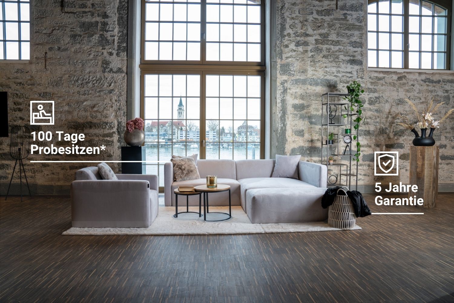 Outlet - Sofá modular Paula - Showroom Múnich