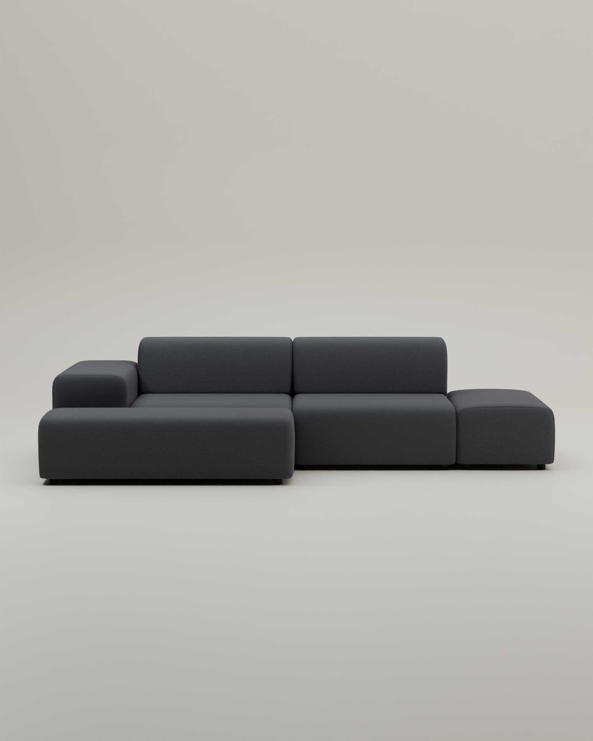 Outlet - Modulares Ecksofa Nina 4-Sitzer mit Schlaffunktion
