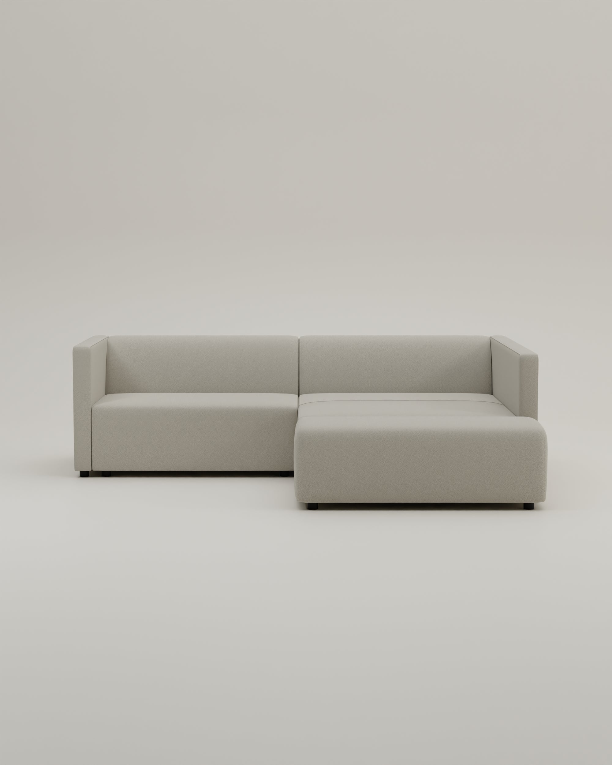 Sofá esquinero modular Paula 3 plazas con función cama