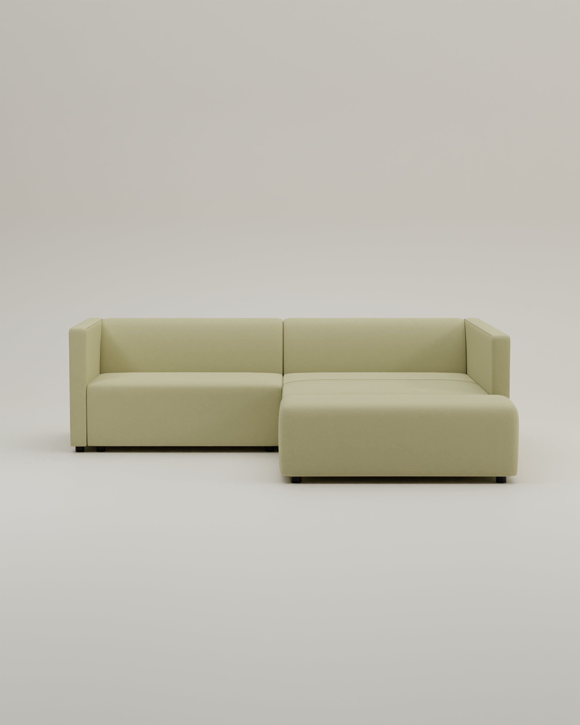 Sofá esquinero modular Paula 3 plazas con función cama