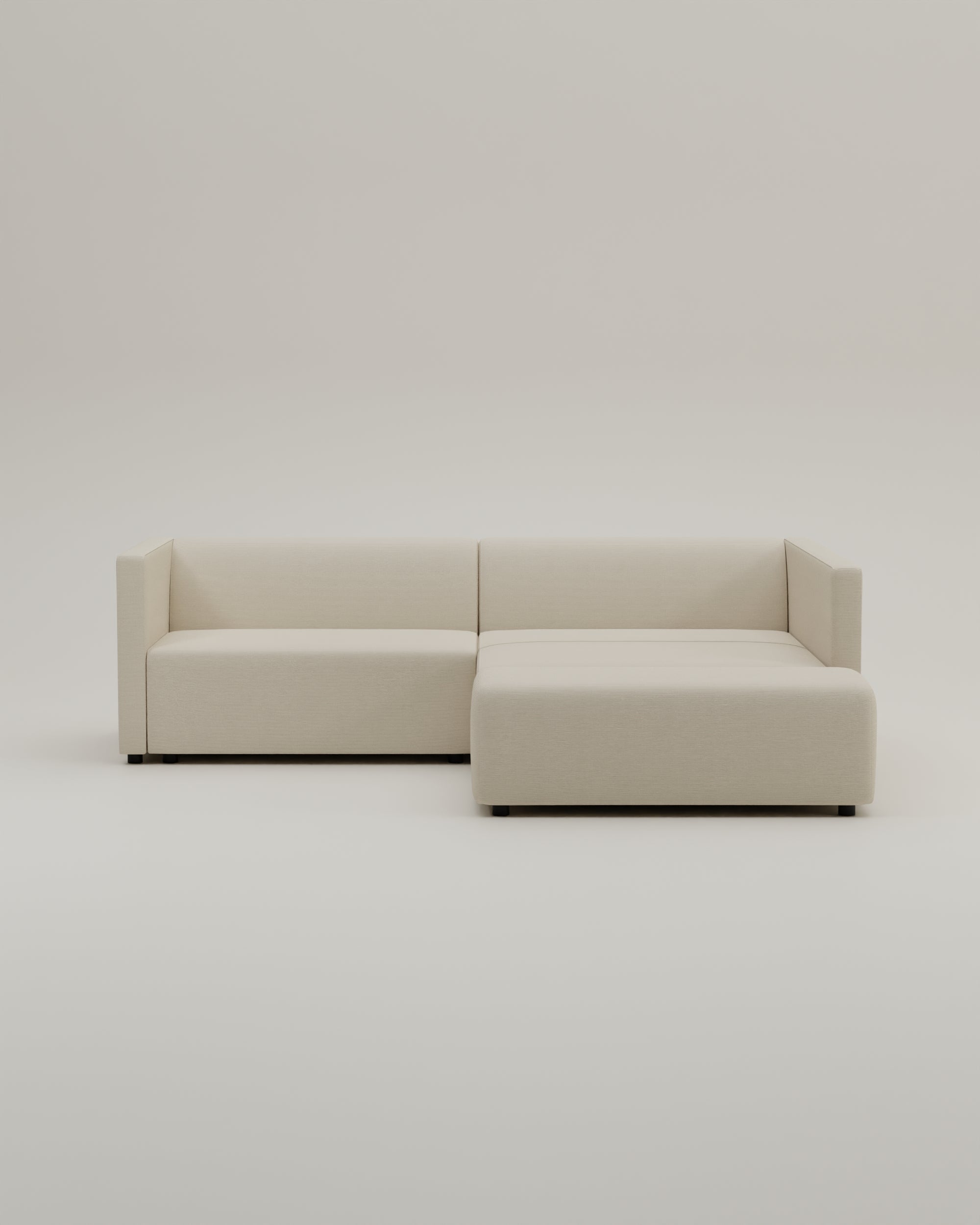 Sofá esquinero modular Paula 3 plazas con función cama
