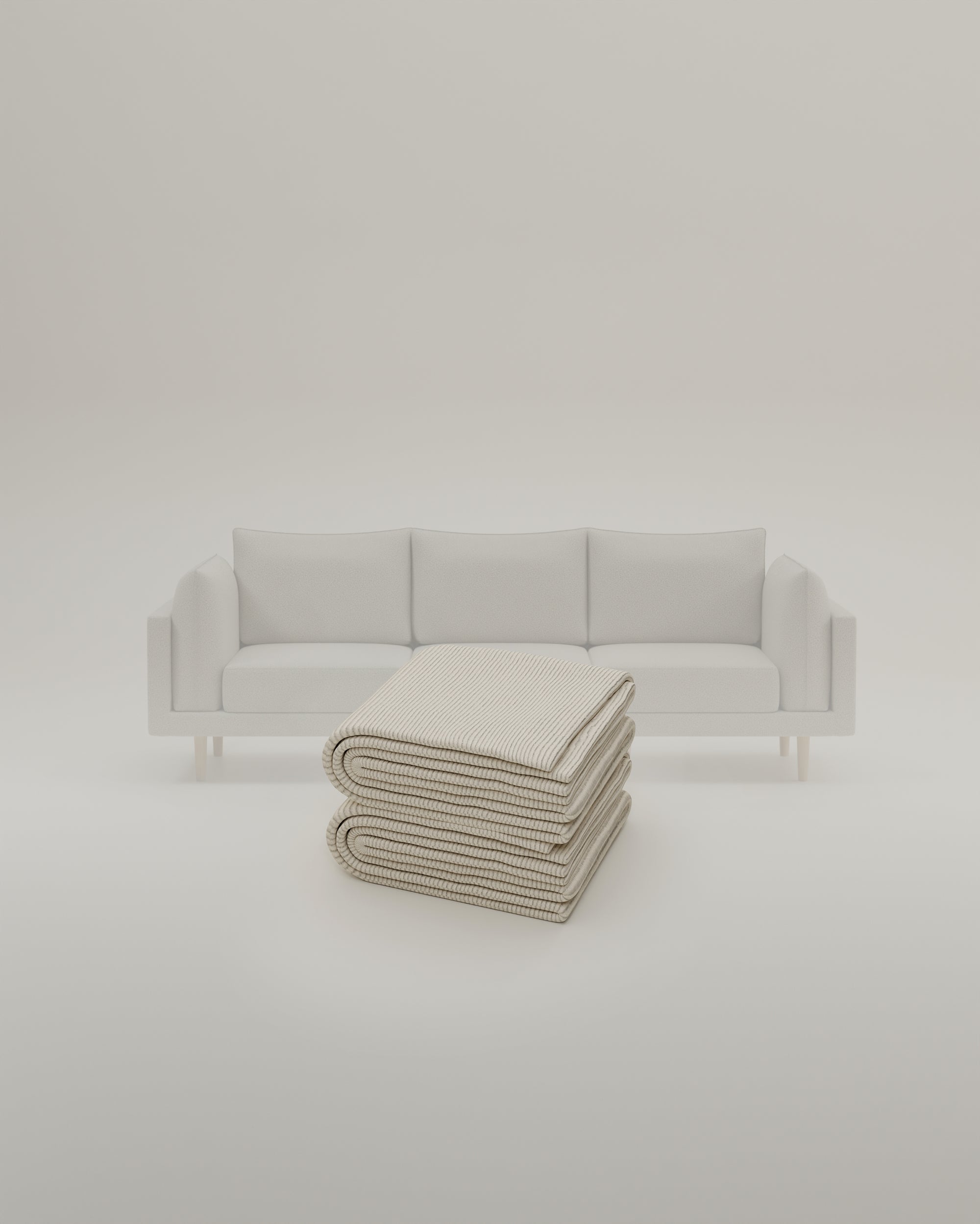 Stoffbezug - Modulares Sofa Donna 3-Sitzer