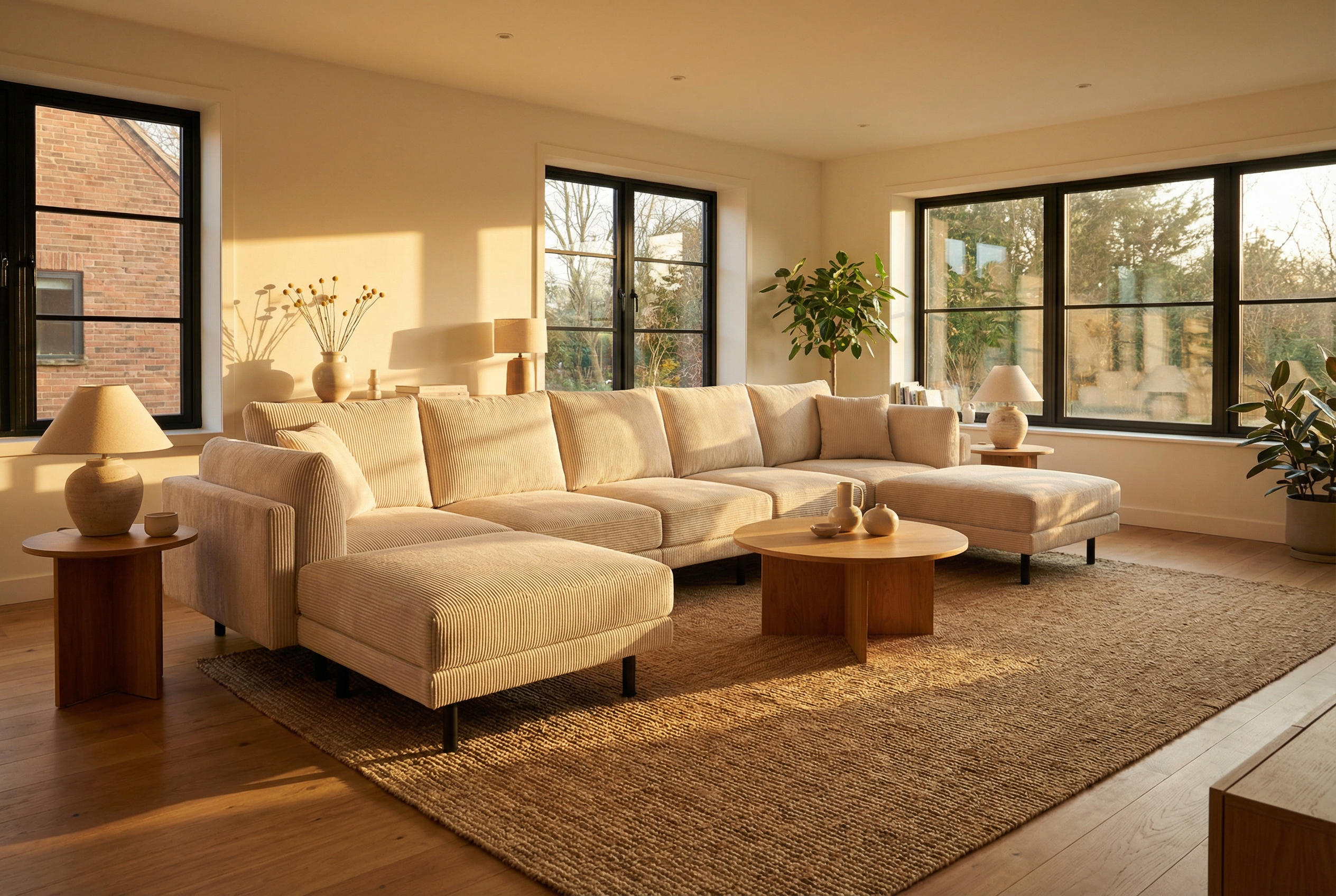 Modulares Sofa Donna 2-Sitzer mit Schlaffunktion