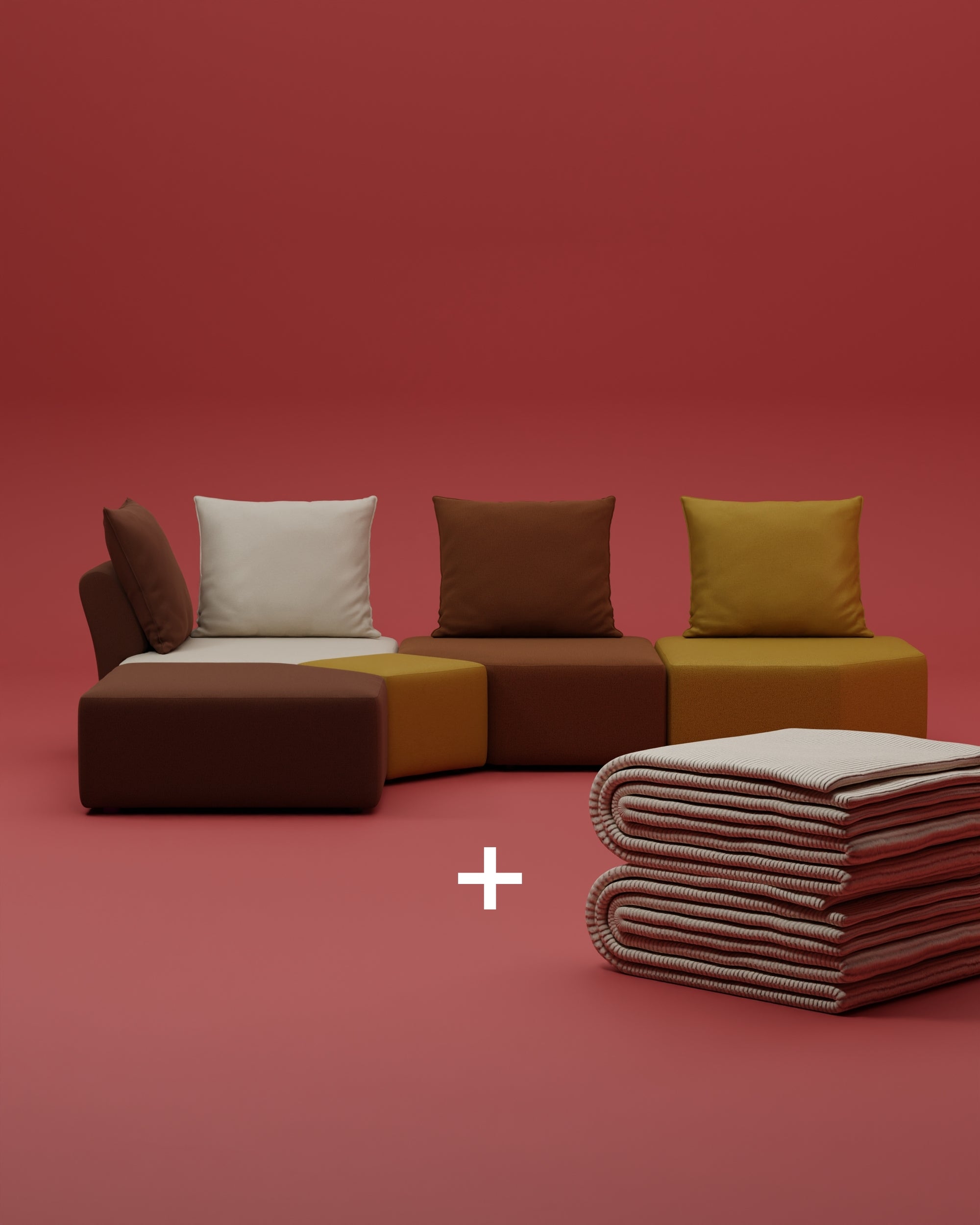 Edición especial Amber - Sofá modular Katrina