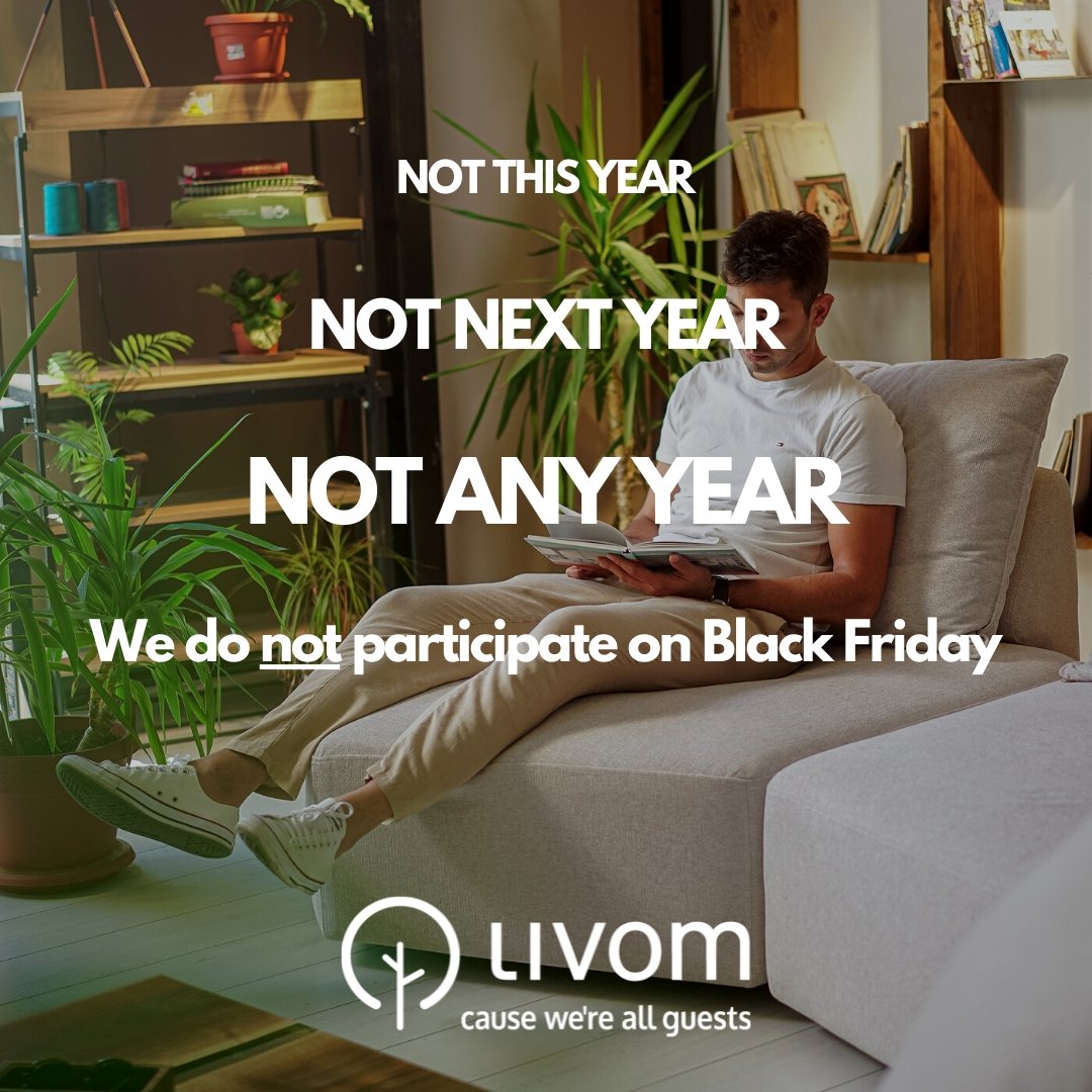 Auch 2022 kein Black Friday bei Livom - Livom