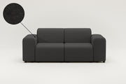 Sofá modular Nina de 2 plazas con función de cama
