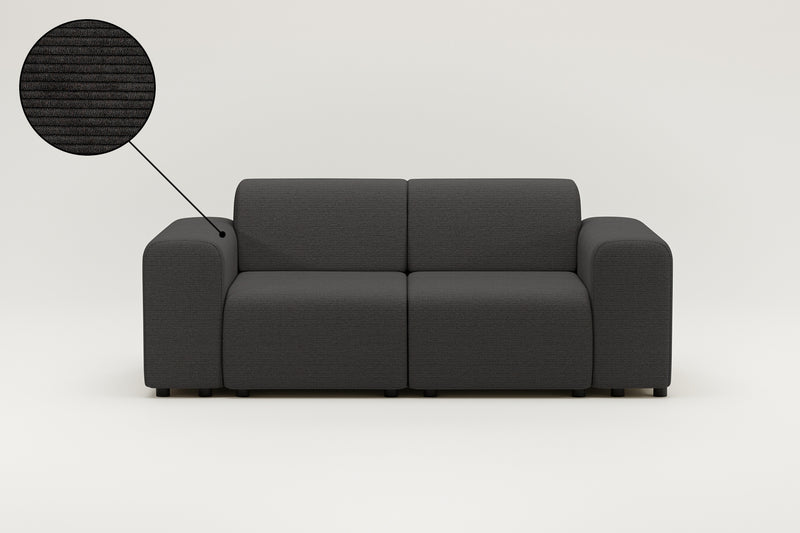 Sofá modular Nina de 2 plazas con función de cama