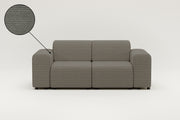 Sofá modular Nina de 2 plazas con función de cama