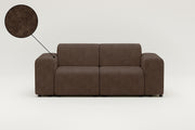 Sofá modular Nina de 2 plazas con función de cama