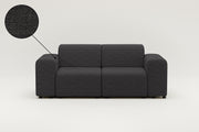 Sofá modular Nina de 2 plazas con función de cama