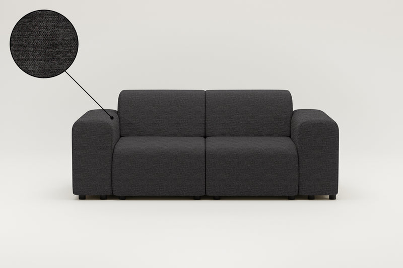 Sofá modular Nina de 2 plazas con función de cama