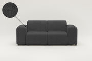 Sofá modular Nina de 2 plazas con función de cama