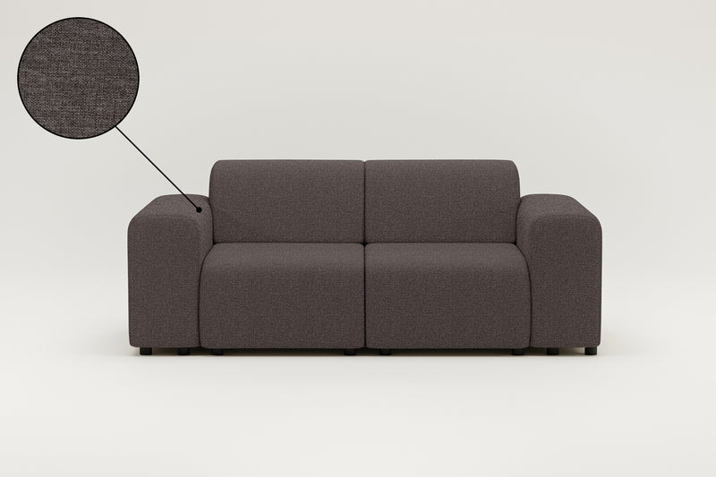 Sofá modular Nina de 2 plazas con función de cama