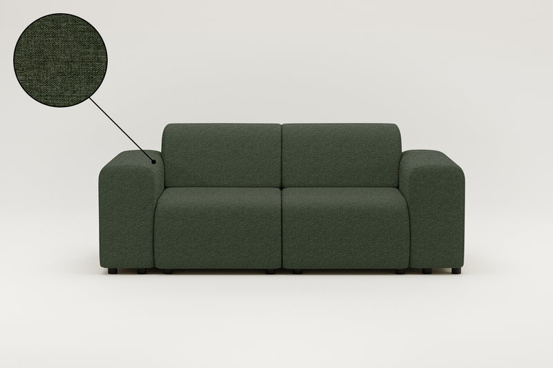 Sofá modular Nina de 2 plazas con función de cama