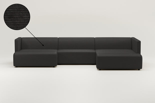 Funda de tela - Sofá modular Paula U-Form / zona de estar