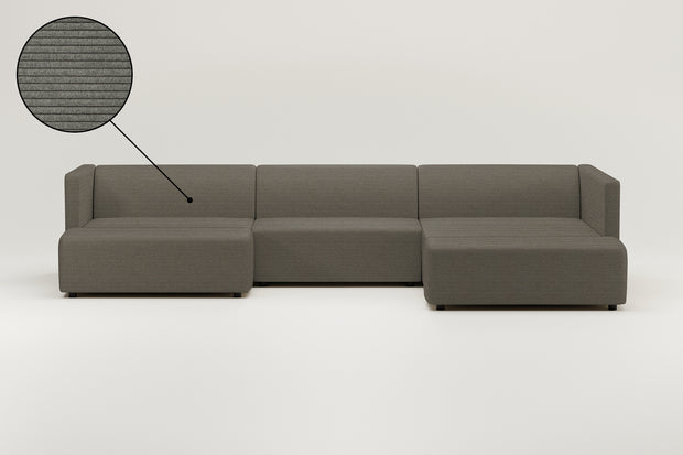 Funda de tela - Sofá modular Paula U-Form / zona de estar