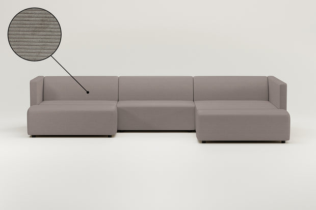 Funda de tela - Sofá modular Paula U-Form / zona de estar