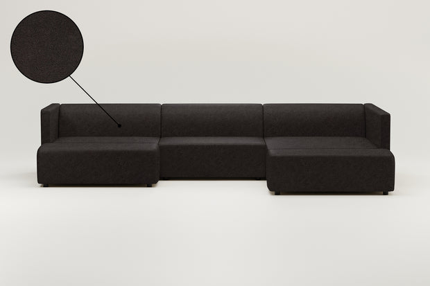 Funda de tela - Sofá modular Paula U-Form / zona de estar