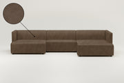 Funda de tela - Sofá modular Paula U-Form / zona de estar