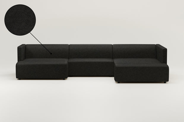 Funda de tela - Sofá modular Paula U-Form / zona de estar
