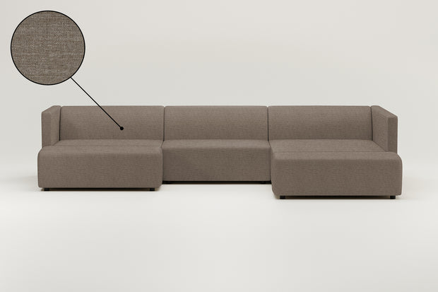 Funda de tela - Sofá modular Paula U-Form / zona de estar