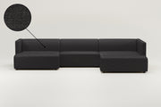 Funda de tela - Sofá modular Paula U-Form / zona de estar