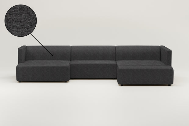 Funda de tela - Sofá modular Paula U-Form / zona de estar