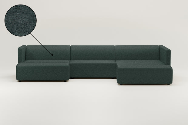 Funda de tela - Sofá modular Paula U-Form / zona de estar