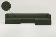 Funda de tela - Sofá modular Paula U-Form / zona de estar