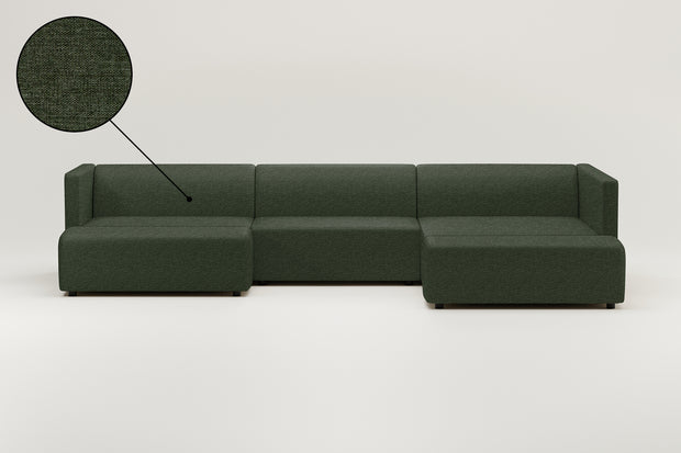 Funda de tela - Sofá modular Paula U-Form / zona de estar