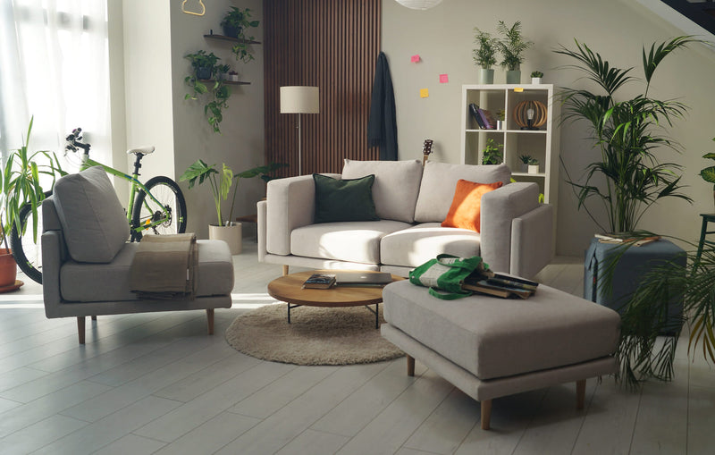 Sofá modular Donna con función cama - tela Nova