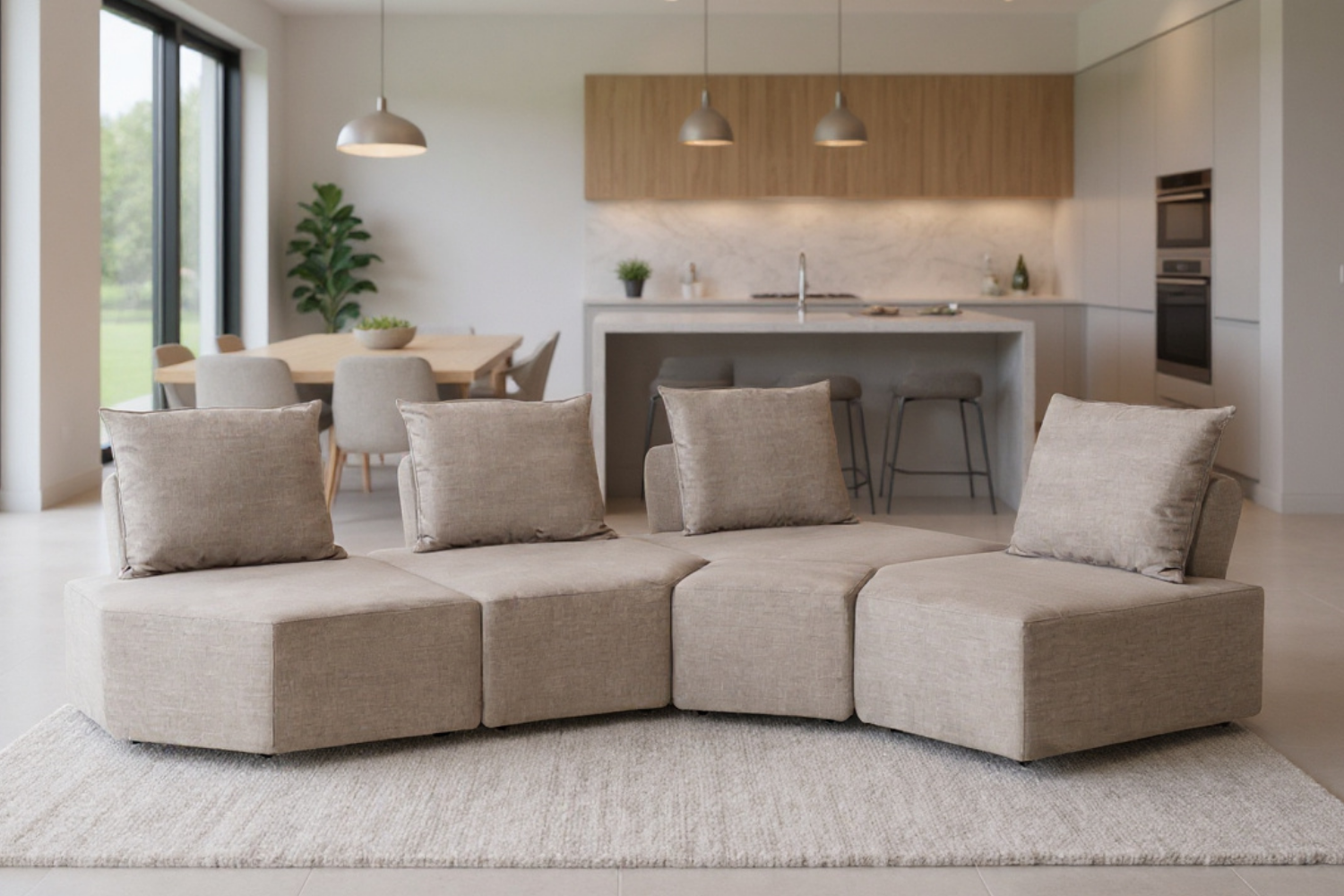 Sofá modular Katrina 2.0 con función de cama