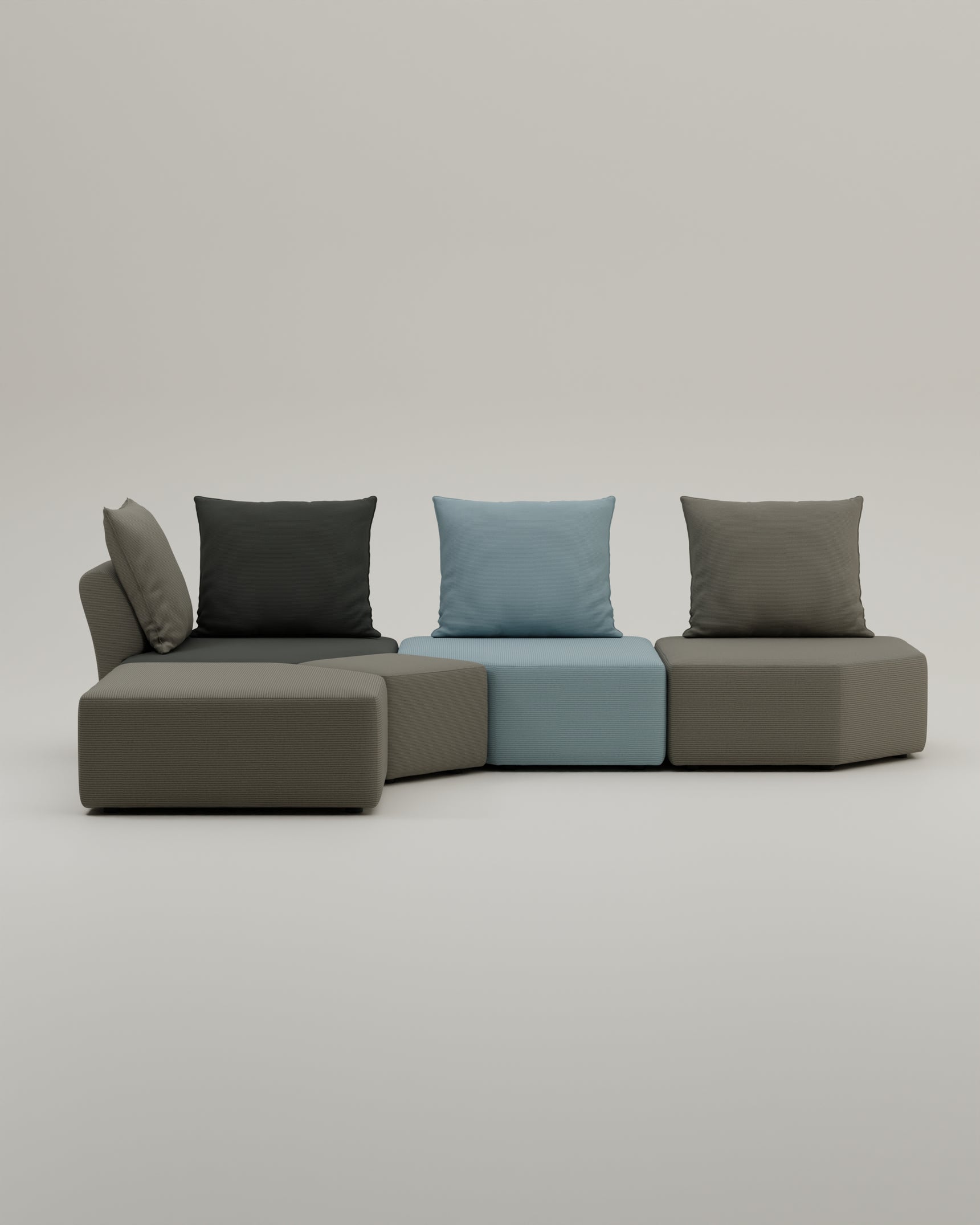 Sofá modular Katrina 2.0 con función de cama