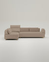 Sofá modular Louis L con función cama - tela Nova