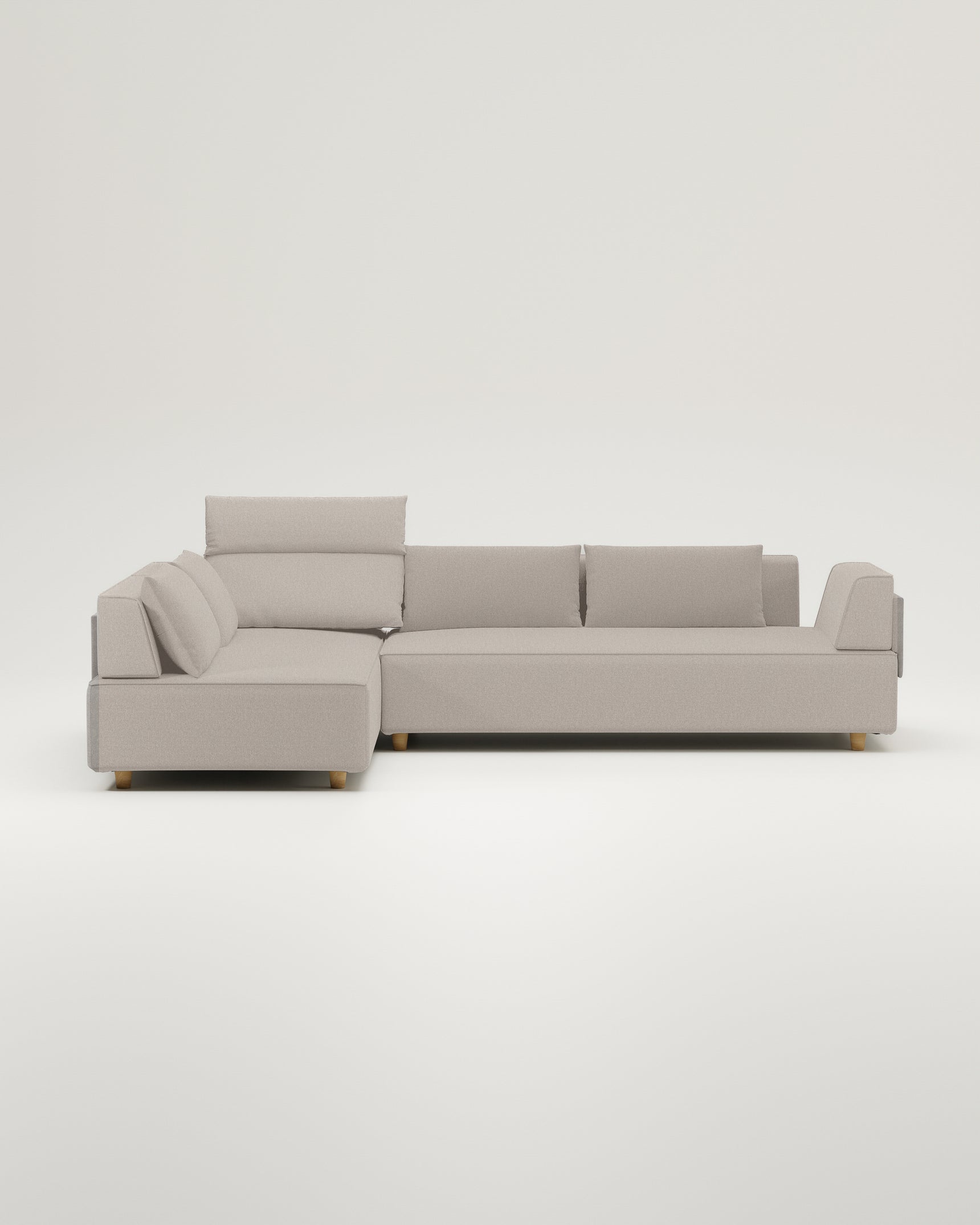 Sofá modular Louis M con función de dormir - tela Nova