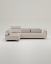 Sofá modular Louis L con función cama - tela Nova