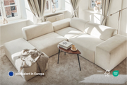 Sofá modular Nina de 2 plazas con función de cama