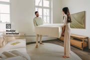 Sofá modular Harvey L con función de cama