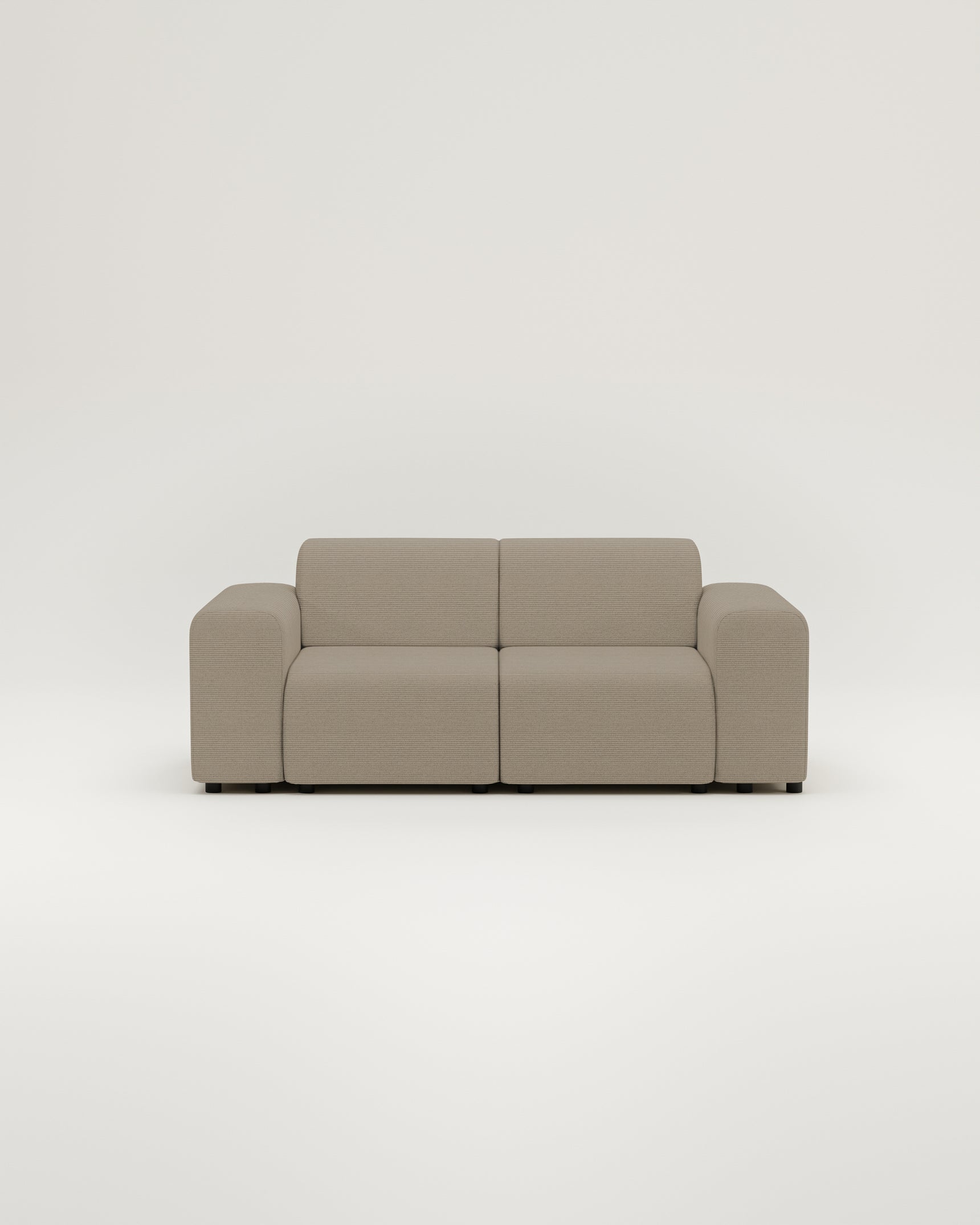 Sofá modular Nina de 2 plazas con función de cama