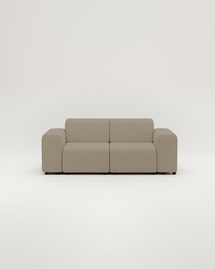 Sofá modular Nina de 2 plazas con función de cama