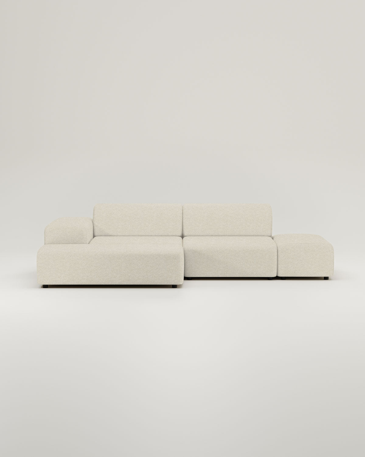 Funda de tela - Sofá rinconera modular 4 plazas Nina