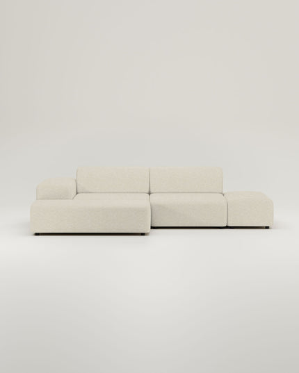 Funda de tela - Sofá rinconera modular 4 plazas Nina