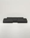 Sofá modular en forma de U Nina / zona de estar con función de dormitorio