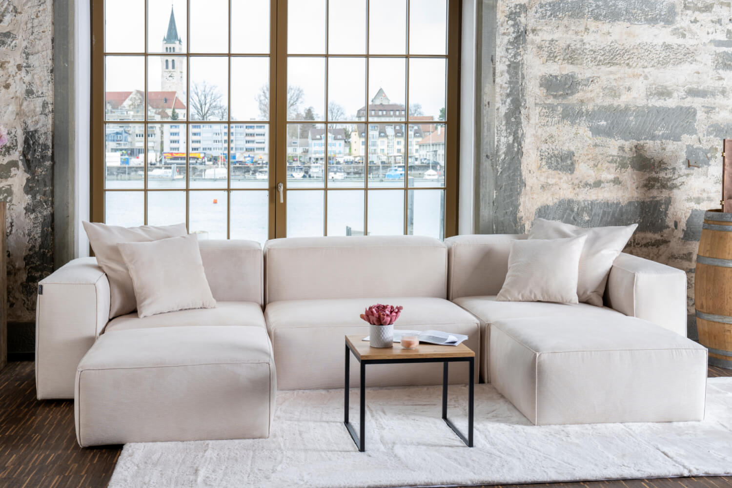 Sofá modular Harvey XL con función de cama